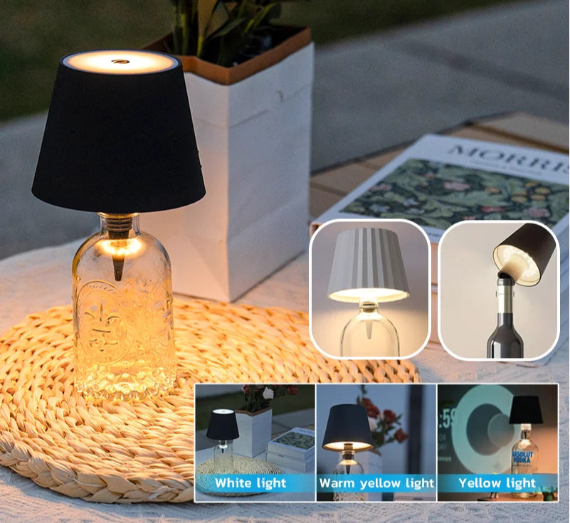 Ambient Sip™ Wireless Touch Bottle Lamp